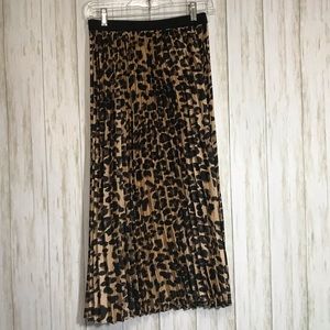 Long Pleated Skirt Size Small